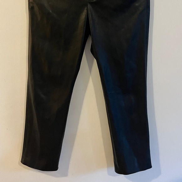 Zara Leather Pants - Picture 2 of 5